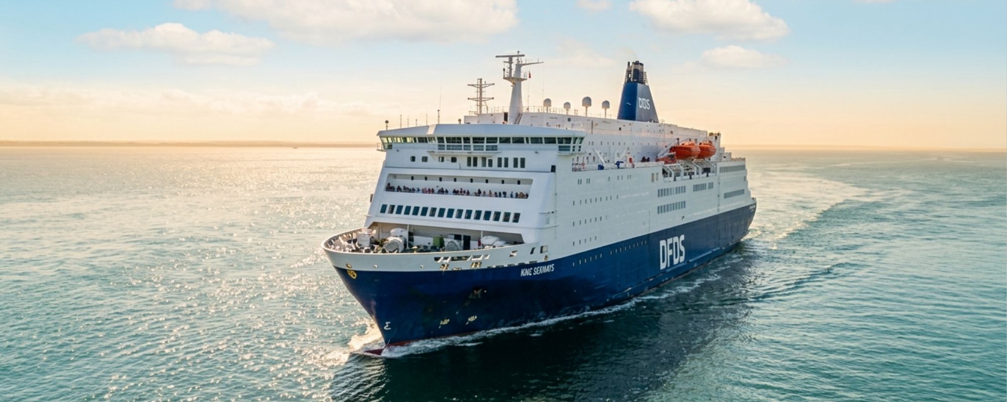 King Seaways ferry travelling to Amsterdam